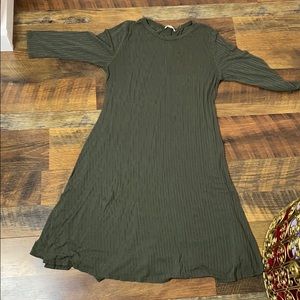 Green dress